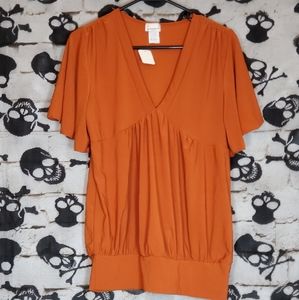SUNNY USA SHORT SLEEVE BLOUSE